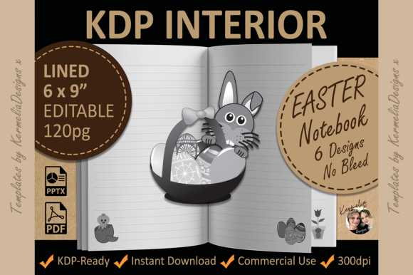 Easter Bunny Egg Lined Interior Template: A Versatile Tool for Creative Projects