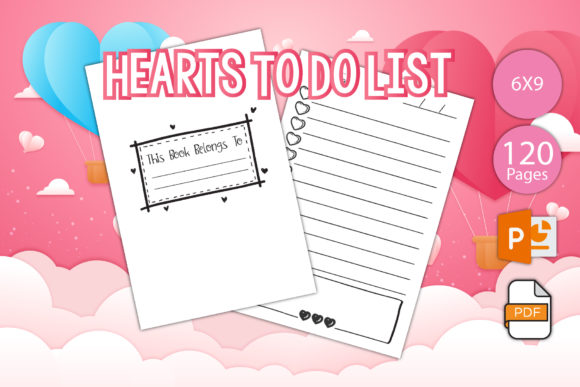 Effortless Organization with the Hearts to Do List Notebook for KDP