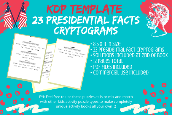 Exploring 23 Presidential Facts Adult Cryptograms: A Unique Puzzle Book for Engaging and Educational Fun