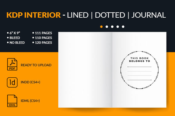 Lined Dotted Interior for Amazon KDP: A Versatile Tool for Your Publishing Workflow