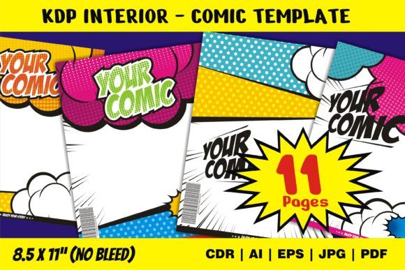 Master Your Comic Creation with KDP Template