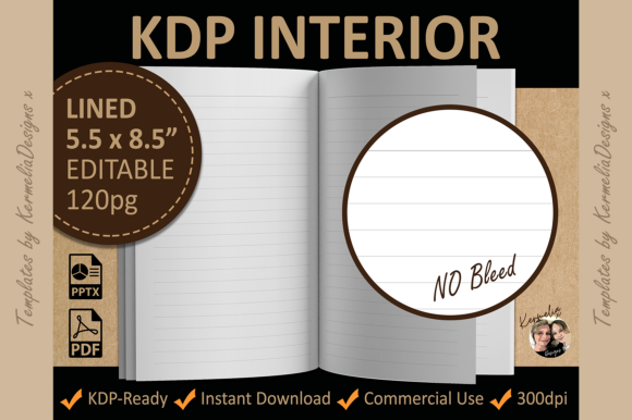 Mastering the 5.5x8.5 Lined Interior Editable Template for Your Publishing Needs
