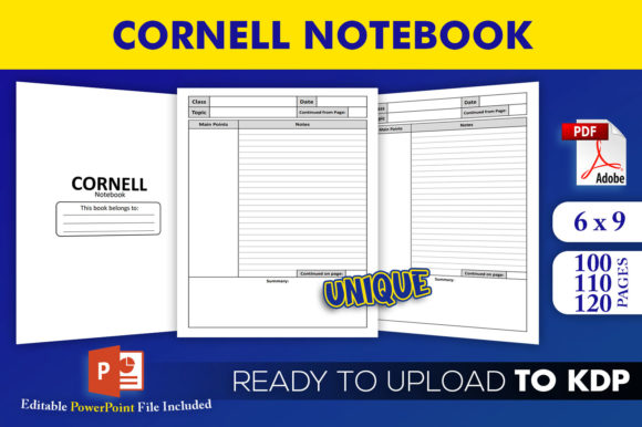 Mastering the Cornell Notebook KDP Interior Template for Optimal Publishing