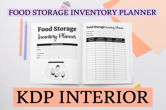 Maximize Your Food Storage with the Food Storage Inventory Planner KDP