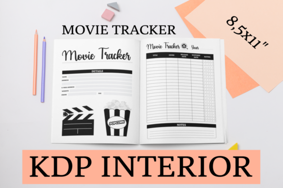 Movie Tracker KDP Interior: A Comprehensive Guide for Your Low or No Content Business