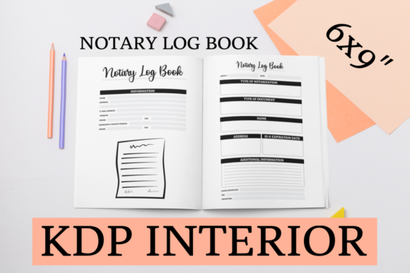 Notary Log Book KDP Interior: A Versatile Design Asset