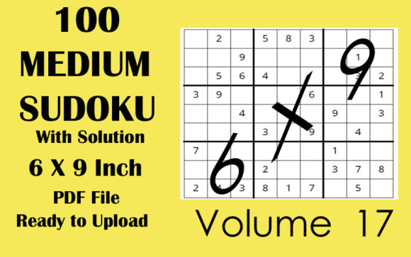 Strategic Use of Medium Sudoku Puzzle 100 6x9 KDP Vol 17 for Enhanced Productivity and Creativity
