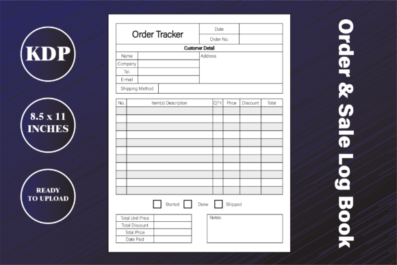 Streamline Your Sales with an Order and Sales Log Book