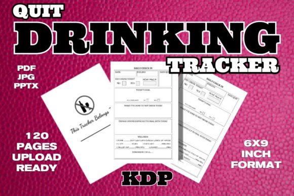 Transform Your Journey with the KDP Interior Quit Drinking Tracker