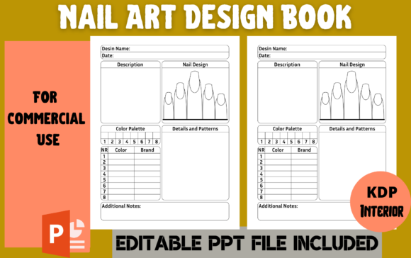 Unlock Your Creativity with the Nail Art Design Book KDP Interior
